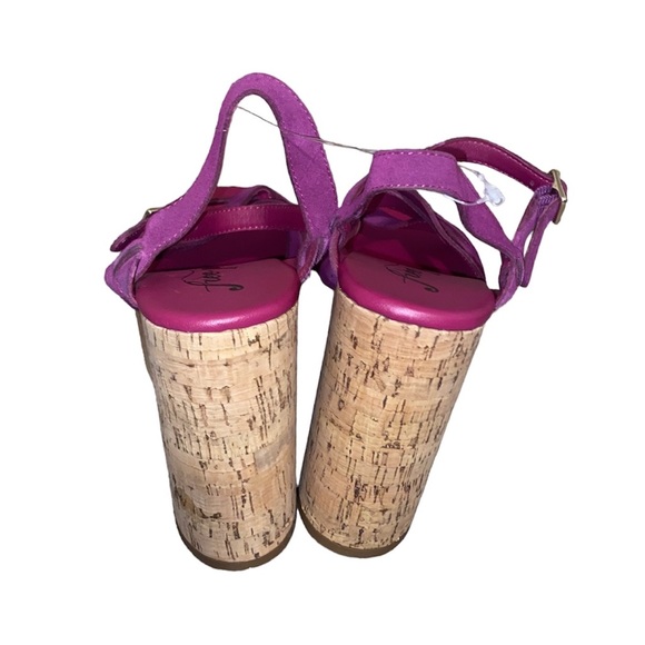 FREE PEOPLE Lisbon Verbena Platform Sandals Size 37 - Picture 9 of 10